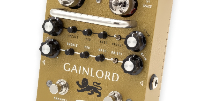 Tubesteader Launches Gainlord Dual-Channel Tube Overdrive Pedal Tubesteader Launches Gainlord Dual-Channel Tube Overdrive Pedal