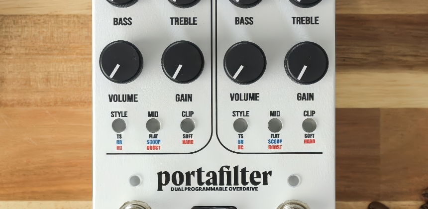 Coffee Shop Pedals Reveal Their New Portafilter Overdrive Coffee Shop Pedals Reveal Their New Portafilter Overdrive