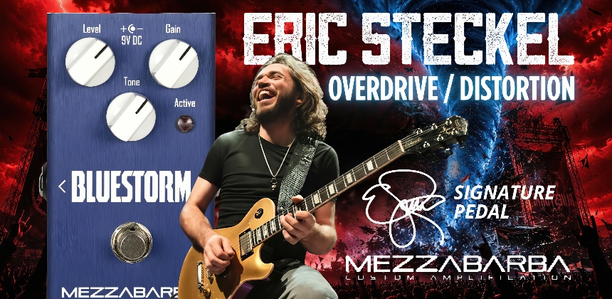 Mezzabarba Bluestorm Eric Steckel Signature Pedal Arrives
