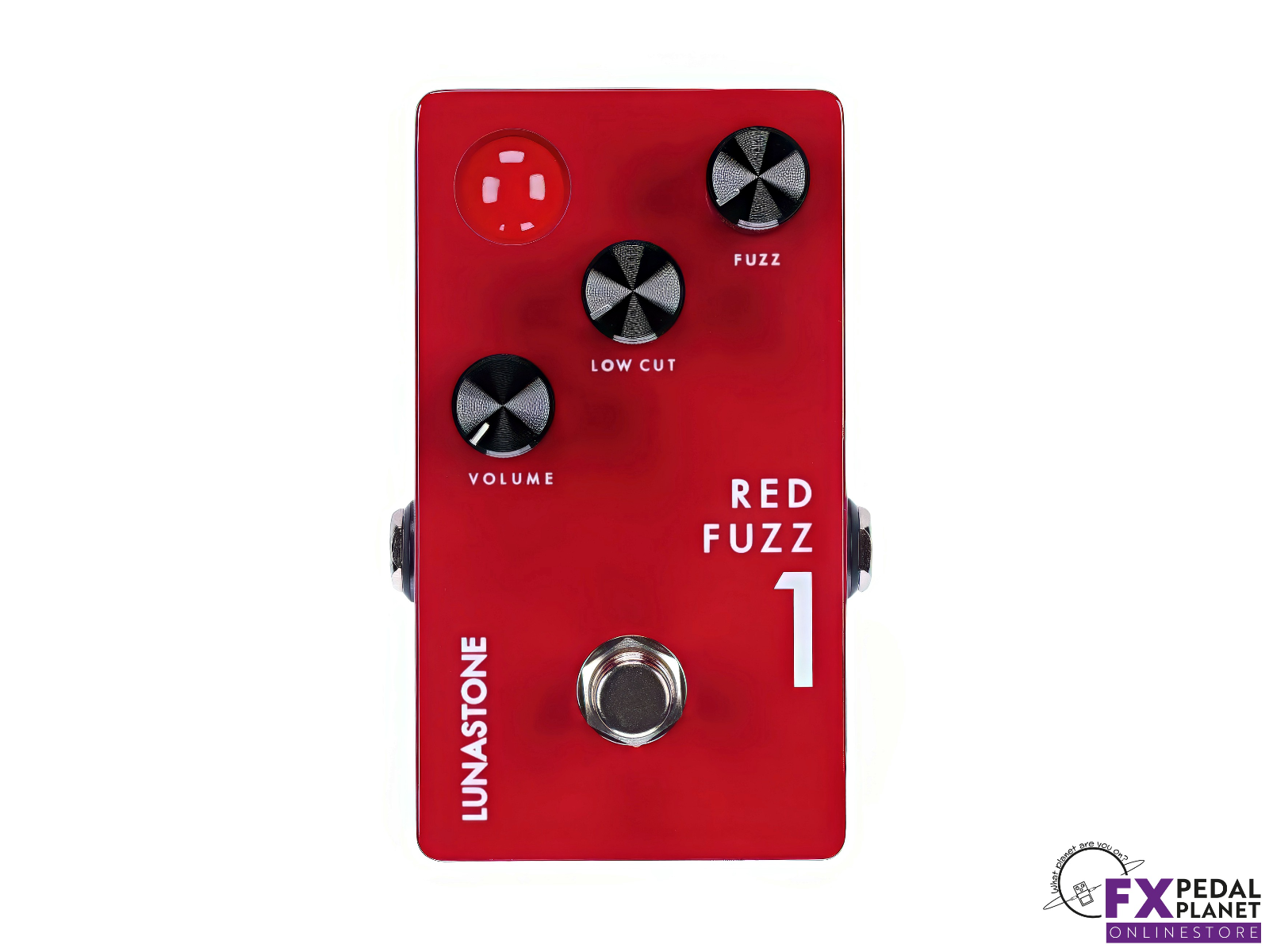 Red Fuzz 1 by Lunastone Pedals