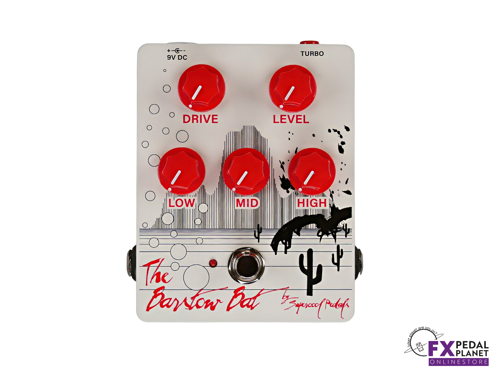 The Barstow Bat by Supercool Pedals